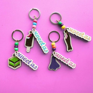 All Kids Craft Kits 1: Sweet As Keyring
