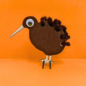 Animal Themed Crafts: Tokoeka Kiwi
