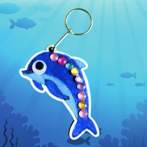 Dolphin Bag Charm