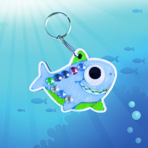 Animal Themed Crafts: Shark Bag Charm