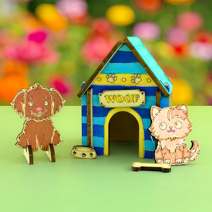 Animal Themed Crafts: Mini DIY Pet House