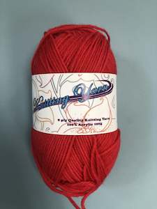 Anzac Craft Supplies: Red Yarn 100g