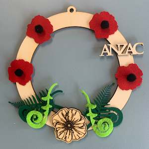 Anzac Crafts 1: Anzac Wreath