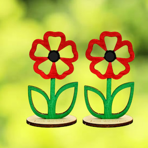 Anzac Crafts 1: ANZAC Poppy Flowers