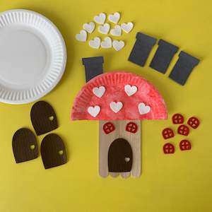 Fairy Toadstool House Magnet