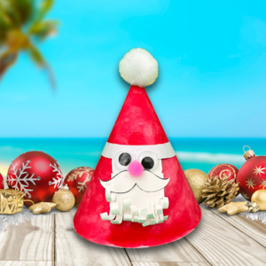 Christmas 1: Santa Cone Printable