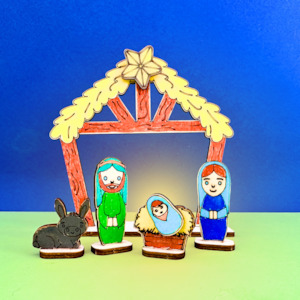 Christmas 1: Christmas Nativity Scene