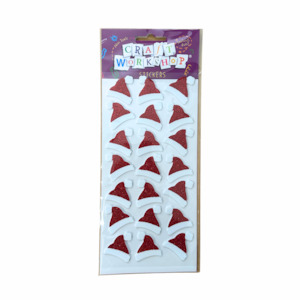 Christmas 2: Santa Hat Foam Stickers