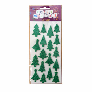 Christmas Tree Foam Stickers