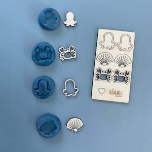 Clay 1: Play Dough Stamps - Ocean