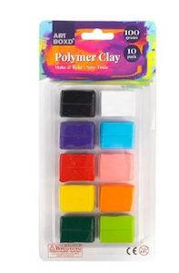 Clay 1: 100G POLYMER CLAY ASST