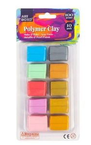 Clay 1: 100G POLYMER CLAY ASST PEARL