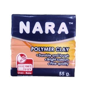 Clay 1: Nara Polymer Clay Peach
