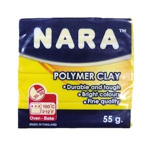 Clay 1: Nara Polymer Clay Yellow