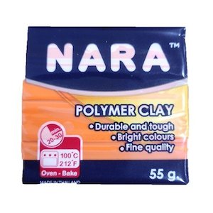 Nara Polymer Clay Carrot