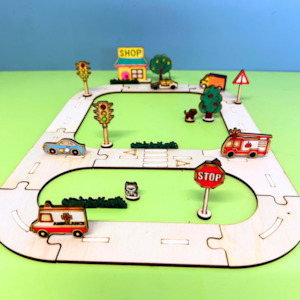 Construction Crafts: Track City