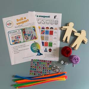 Detective Spy Crafts 2: Roll A Suspect Bulk Pack - Spy Game