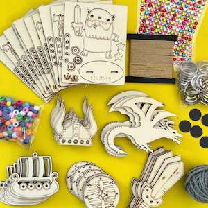 Dragon Crafts: Bulk Viking100 Crafts