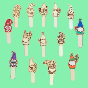 Mini Garden Gnome Stakes
