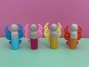 Fairy Crafts 1: Mini Wooden Fairies