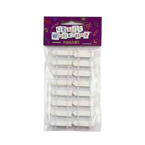 Fairy Garden Supplies: White Mini Picket Fence 4pcs