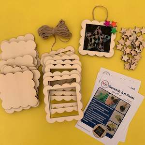 Fathers Day Crafts 1: Wood Art Frame