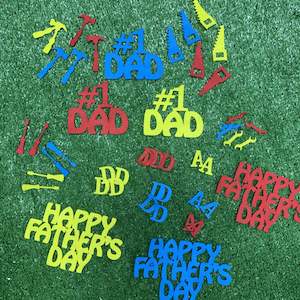 Fathers Day 1: Felt Father Day Embelishments