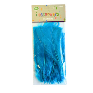 Feathers 1: Blue Feathers 18cm