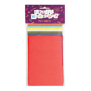 Felt 1: Felt sheets - multicoloured
