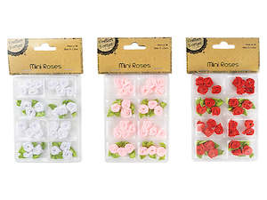 Felt 1: Mini Roses - Pack of 28