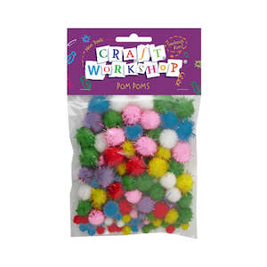 Glitter Pom Poms - Mixed bag