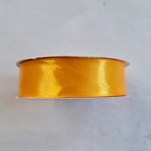 Halloween Supplies: 2cm Amber Orange Ribbon