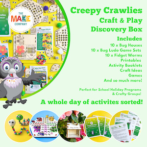 Creepy Crawlies Craft & Play Discovery Box