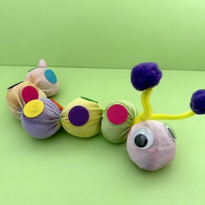 Insect And Bug Crafts: Caterpillar Softie
