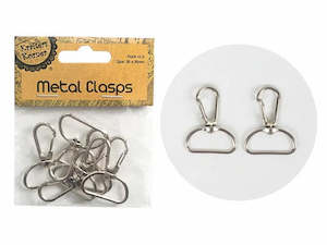 Jewellery Supplies 1: Metal Clasps 6pc