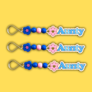 Keyring Charm Badge Crafts 1: Aunty Bag Charm