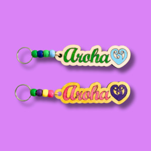 Aroha Keyring