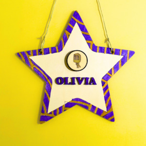 Hollywood Star Door Hanger Craft