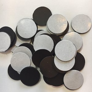 Magnets 1: Magnets Round Adhesive 80pcs