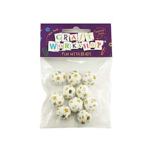 Matariki 2: Gold and Silver Star Beads