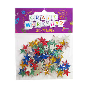 Matariki 2: Craft Rhinestones Stars 40pc