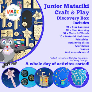 Matariki Crafts 1: Junior Matariki Craft & Play Discovery Box
