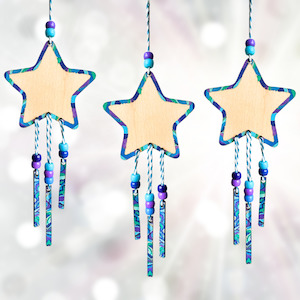 Matariki Crafts 1: Star Windchime
