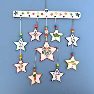 Matariki Crafts 1: Matariki Mobile