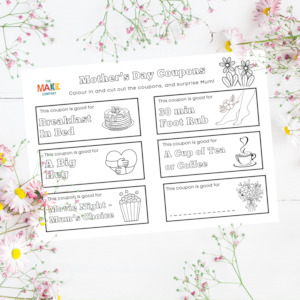Mothers Day Crafts 1: Mother's Day Coupons - Free Printable