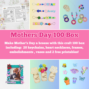 Bulk Mother's Day 100 Crafts