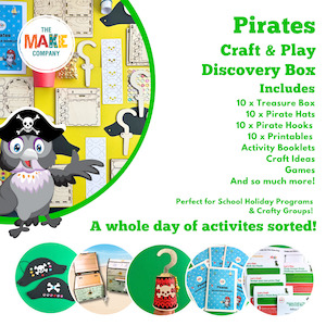 Pirates Craft & Play Discovery Box