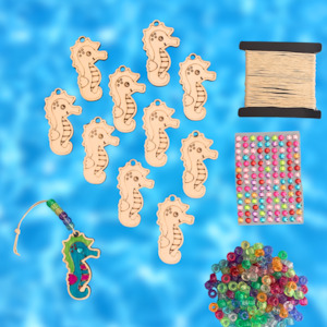 Ocean Crafts 1: Seahorse Bag Charm