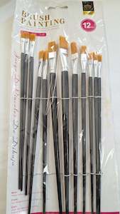 Paint 1: Paintbrushes 12pk