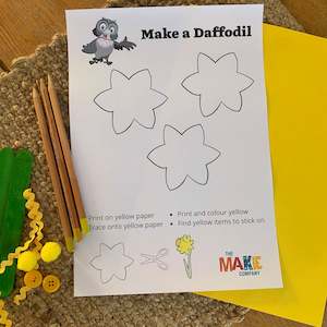 Printables: Daffodil Day Printable